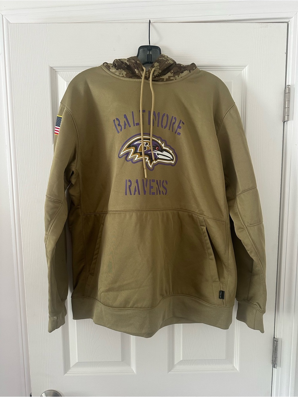 Baltimore Ravens On-Field Salute to Service Hoodie